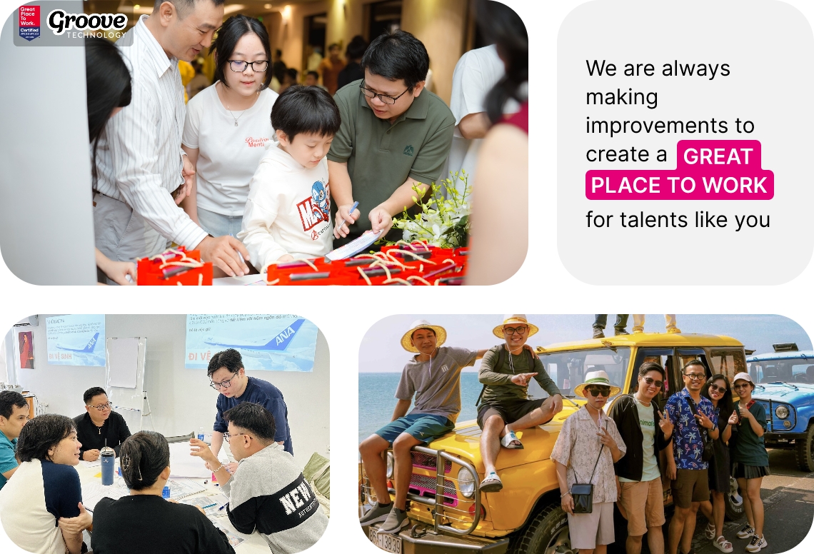 Groove Technology - Software Company in Australia - Viet Nam - Singapore - Careers - 1